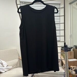 ***NEW WITH TAGS*** Jones New York Tunic Tank Top Shirt in Black, Size: L